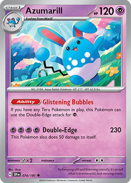 Azumarill (074/191) [Scarlet & Violet: Surging Sparks] | Good Games Cannington