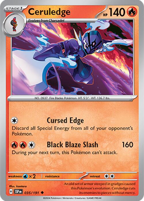 Ceruledge (035/191) [Scarlet & Violet: Surging Sparks] | Good Games Cannington