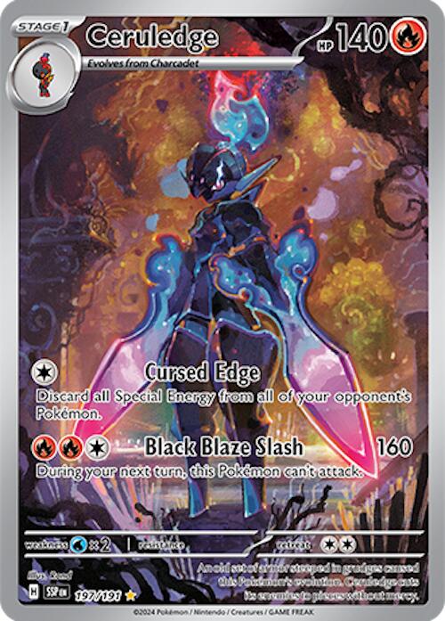 Ceruledge (197/191) [Scarlet & Violet: Surging Sparks] | Good Games Cannington