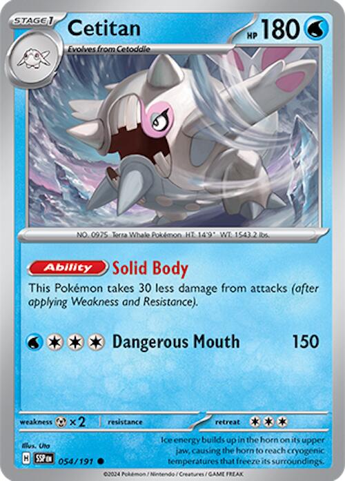 Cetitan (054/191) [Scarlet & Violet: Surging Sparks] | Good Games Cannington