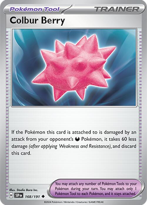Colbur Berry (168/191) [Scarlet & Violet: Surging Sparks] | Good Games Cannington