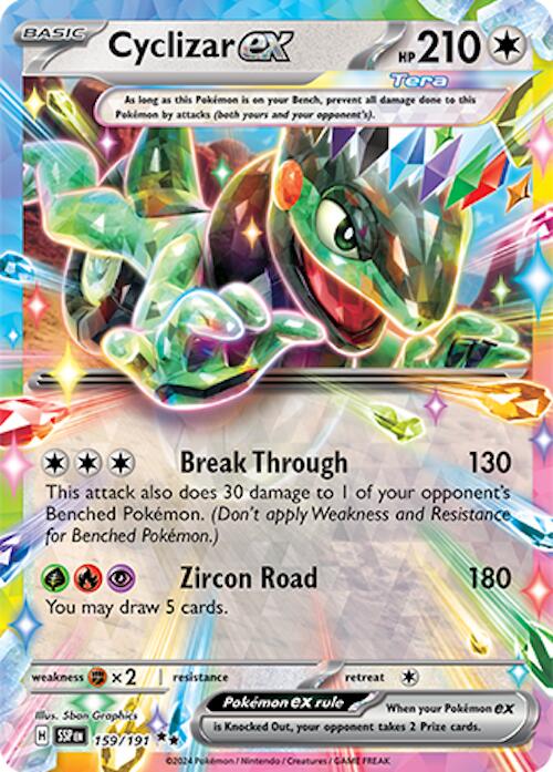 Cyclizar ex (159/191) [Scarlet & Violet: Surging Sparks] | Good Games Cannington