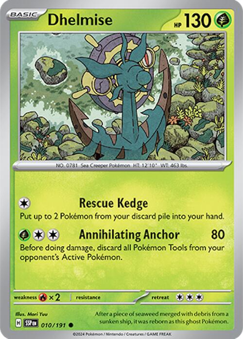 Dhelmise (010/191) [Scarlet & Violet: Surging Sparks] | Good Games Cannington
