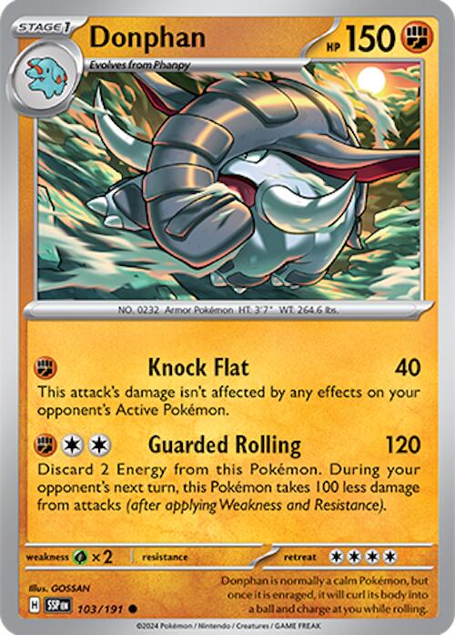 Donphan (103/191) [Scarlet & Violet: Surging Sparks] | Good Games Cannington