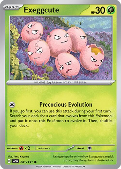 Exeggcute (001/191) [Scarlet & Violet: Surging Sparks] | Good Games Cannington