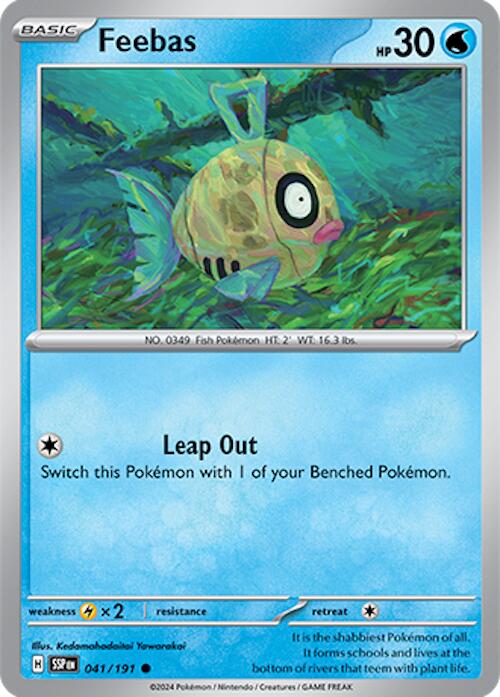Feebas (041/191) [Scarlet & Violet: Surging Sparks] | Good Games Cannington