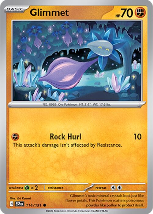 Glimmet (114/191) [Scarlet & Violet: Surging Sparks] | Good Games Cannington