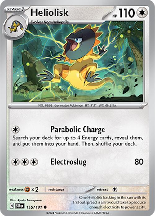 Heliolisk (155/191) [Scarlet & Violet: Surging Sparks] | Good Games Cannington