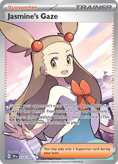 Jasmine's Gaze (233/191) [Scarlet & Violet: Surging Sparks] | Good Games Cannington