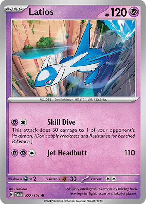 Latios (077/191) [Scarlet & Violet: Surging Sparks] | Good Games Cannington