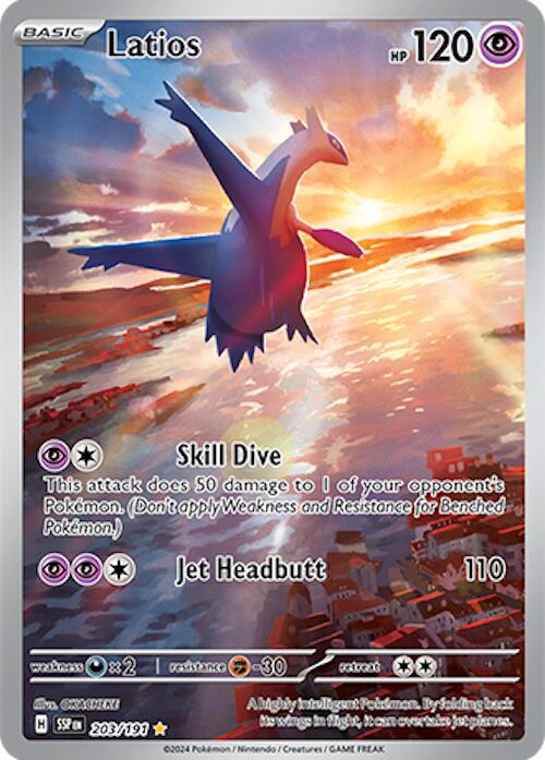 Latios (203/191) [Scarlet & Violet: Surging Sparks] | Good Games Cannington