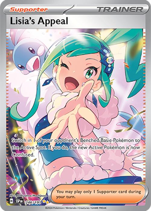 Lisia's Appeal (246/191) [Scarlet & Violet: Surging Sparks] | Good Games Cannington