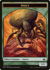 Goat // Insect Double-Sided Token [Planechase Anthology Tokens] | Good Games Cannington