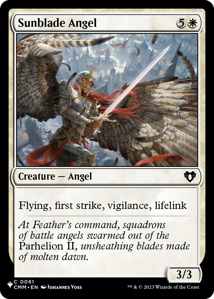 Sunblade Angel [The List] | Good Games Cannington