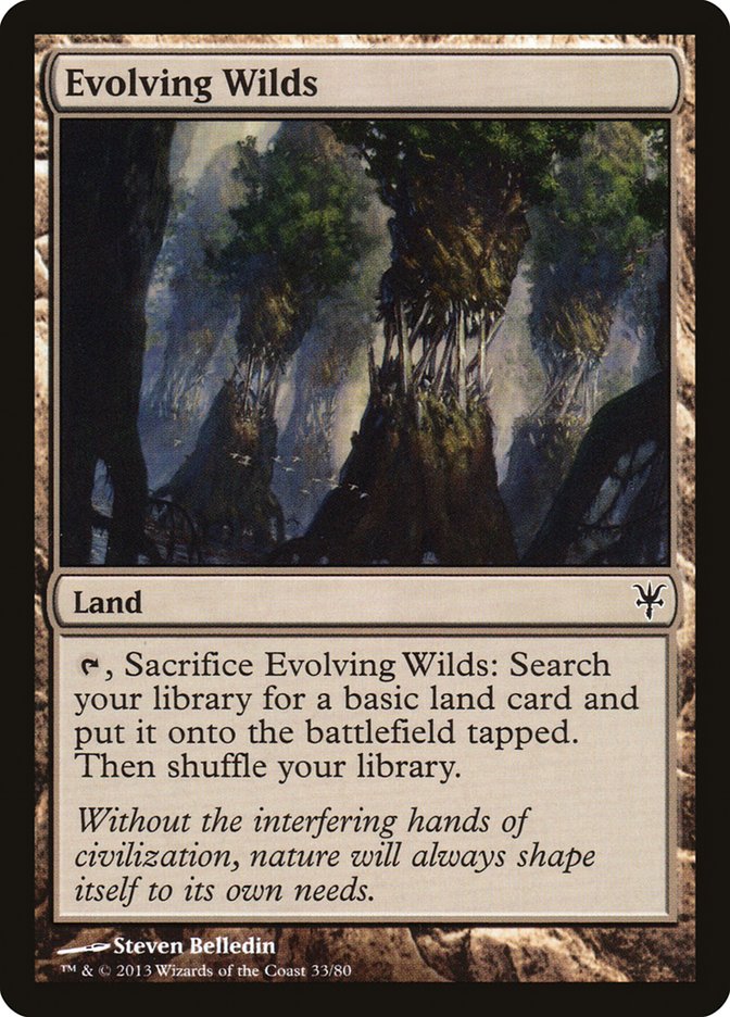Evolving Wilds [Duel Decks: Sorin vs. Tibalt] | Good Games Cannington