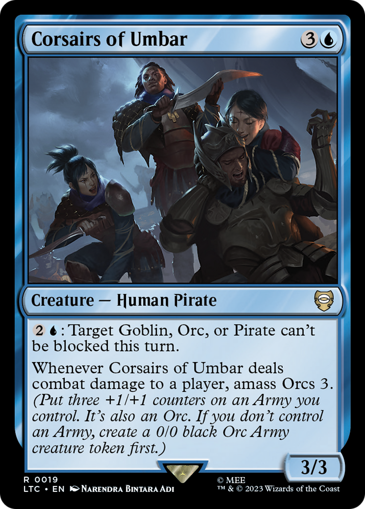 Corsairs of Umbar [The Lord of the Rings: Tales of Middle-Earth Commander] | Good Games Cannington