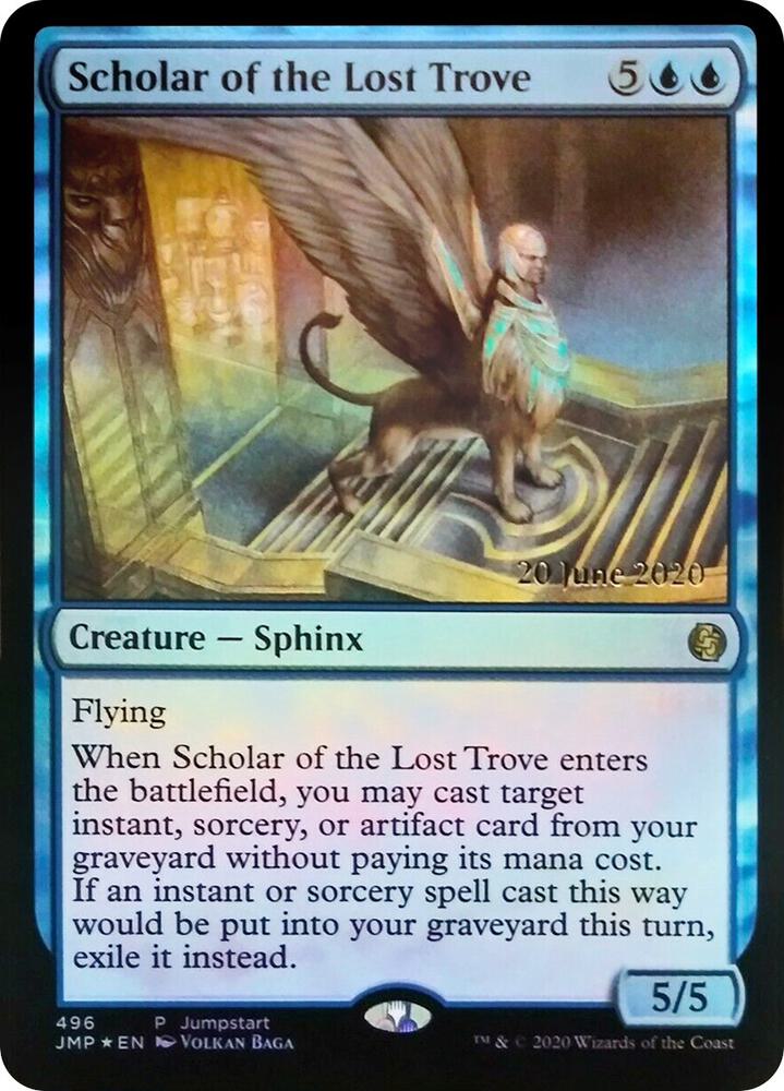 Scholar of the Lost Trove 496/78 (Launch Party & Release Event Promos)  - Foil | Good Games Cannington