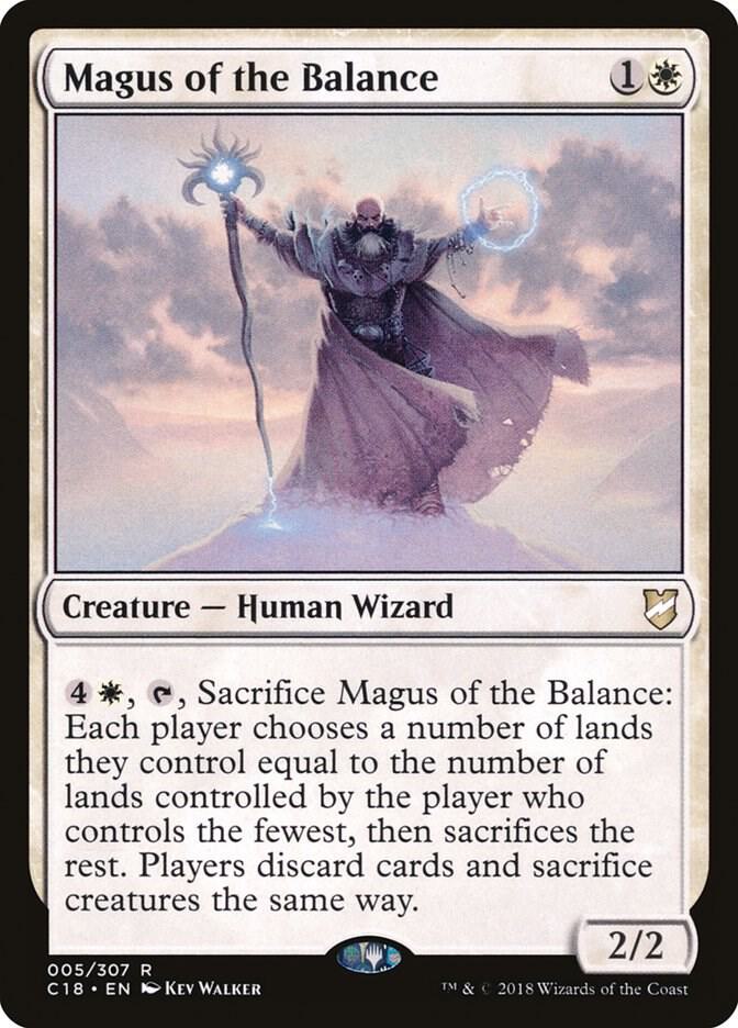 Magus of the Balance 5/307 (Commander 2018)  | Good Games Cannington