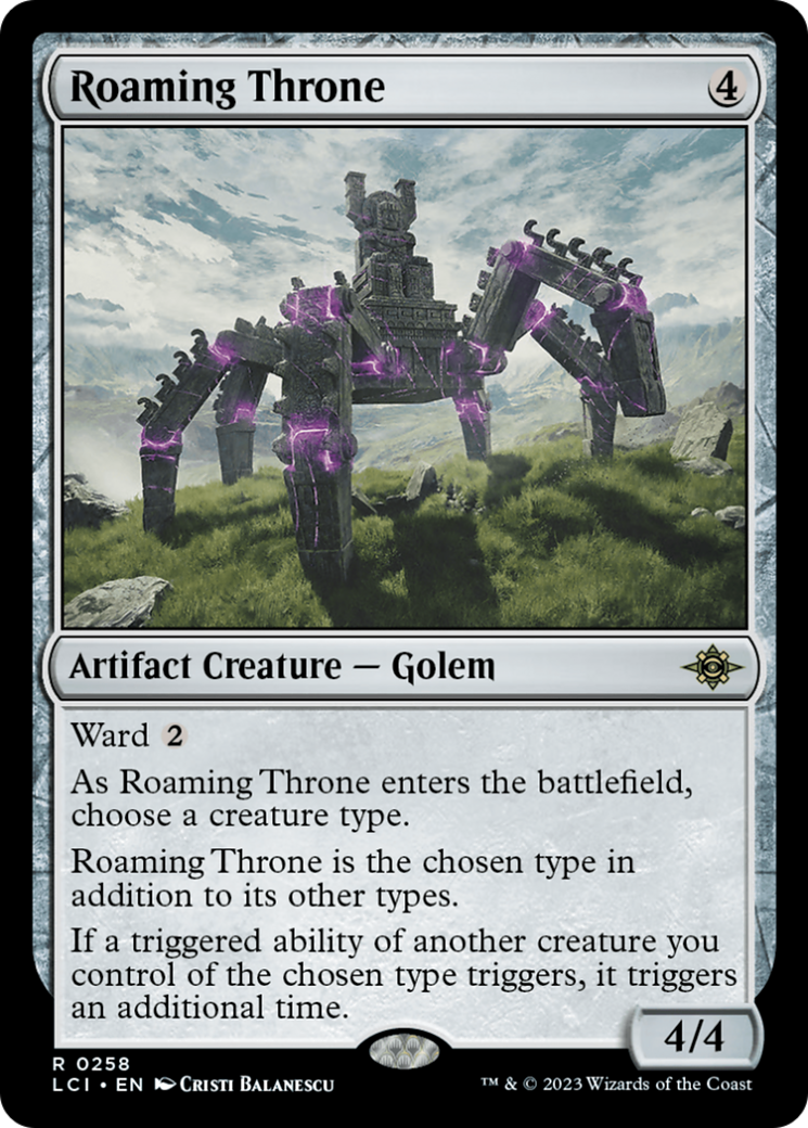 Roaming Throne [The Lost Caverns of Ixalan] | Good Games Cannington