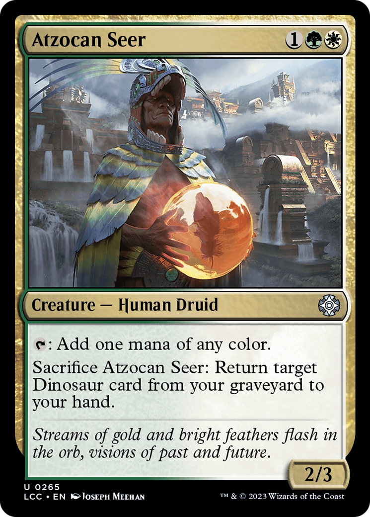Atzocan Seer [The Lost Caverns of Ixalan Commander] | Good Games Cannington