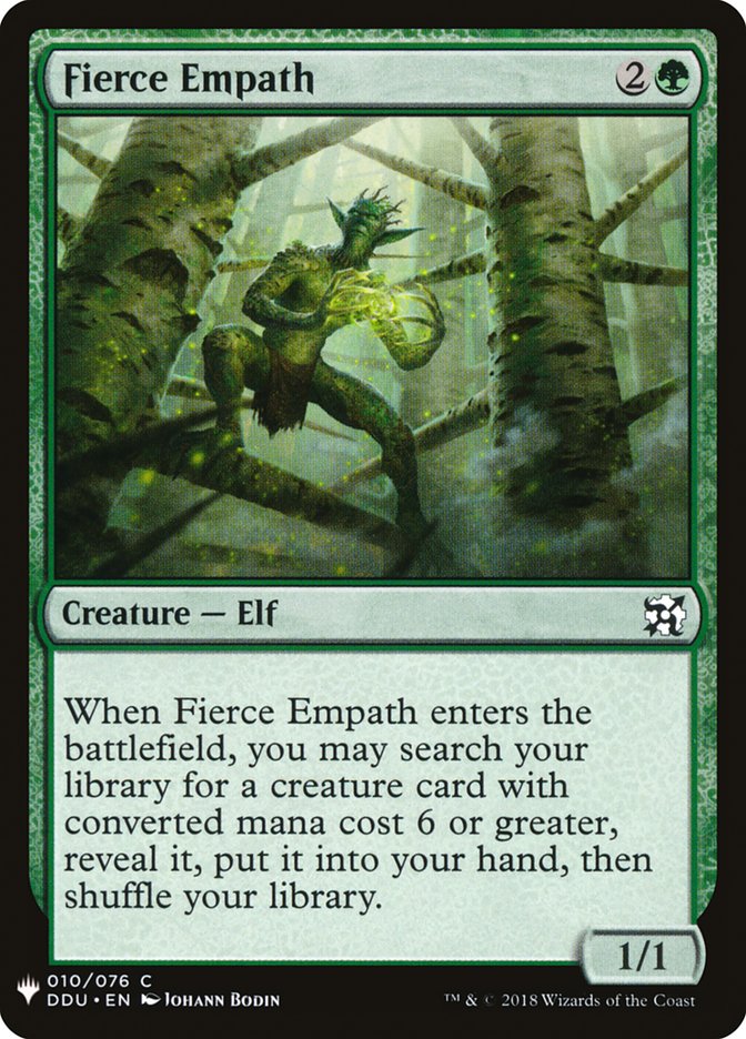 Fierce Empath [Mystery Booster] | Good Games Cannington