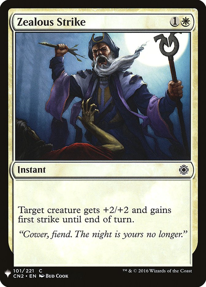 Zealous Strike [Mystery Booster] | Good Games Cannington