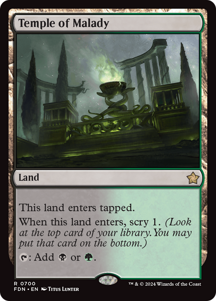 Temple of Malady [Foundations] | Good Games Cannington