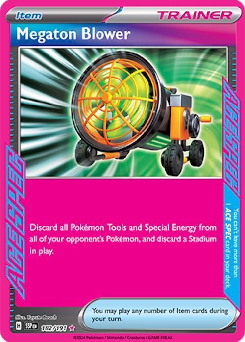 Megaton Blower (182/191) [Scarlet & Violet: Surging Sparks] | Good Games Cannington