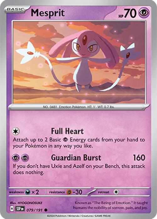 Mesprit (079/191) [Scarlet & Violet: Surging Sparks] | Good Games Cannington