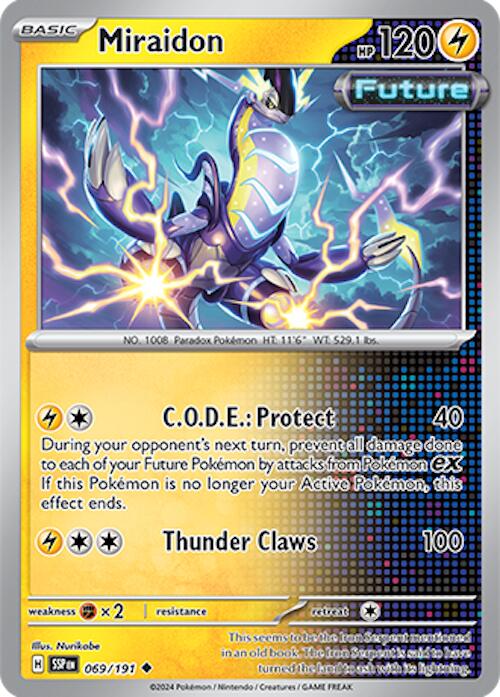 Miraidon (069/191) [Scarlet & Violet: Surging Sparks] | Good Games Cannington
