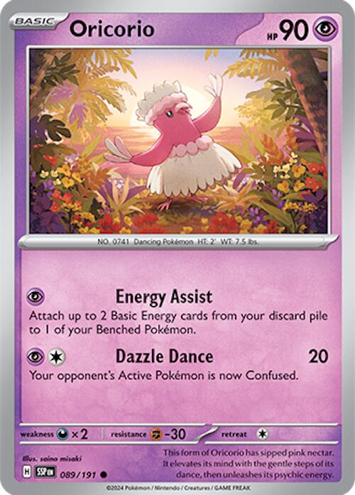 Oricorio (089/191) [Scarlet & Violet: Surging Sparks] | Good Games Cannington
