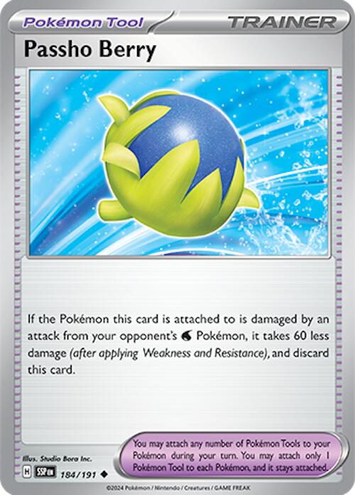 Passho Berry (184/191) [Scarlet & Violet: Surging Sparks] | Good Games Cannington