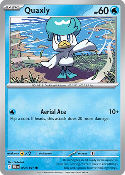 Quaxly (050/191) [Scarlet & Violet: Surging Sparks] | Good Games Cannington