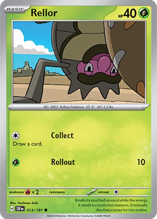 Rellor (013/191) [Scarlet & Violet: Surging Sparks] | Good Games Cannington