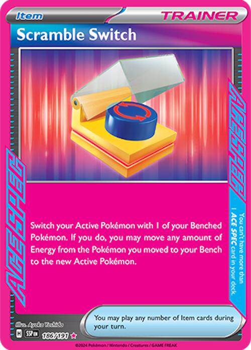 Scramble Switch (186/191) [Scarlet & Violet: Surging Sparks] | Good Games Cannington