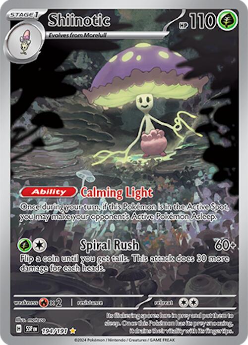 Shiinotic (194/191) [Scarlet & Violet: Surging Sparks] | Good Games Cannington