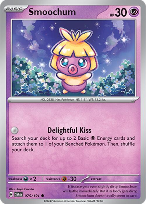 Smoochum (075/191) [Scarlet & Violet: Surging Sparks] | Good Games Cannington