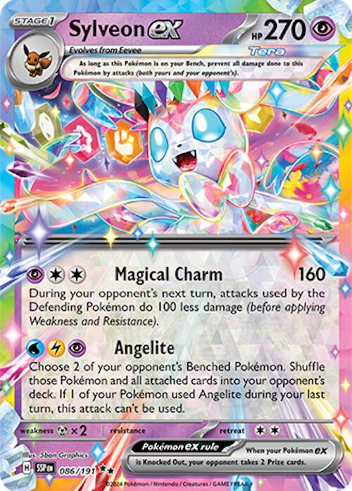 Sylveon ex (086/191) [Scarlet & Violet: Surging Sparks] | Good Games Cannington