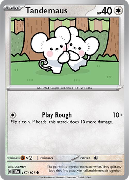 Tandemaus (157/191) [Scarlet & Violet: Surging Sparks] | Good Games Cannington