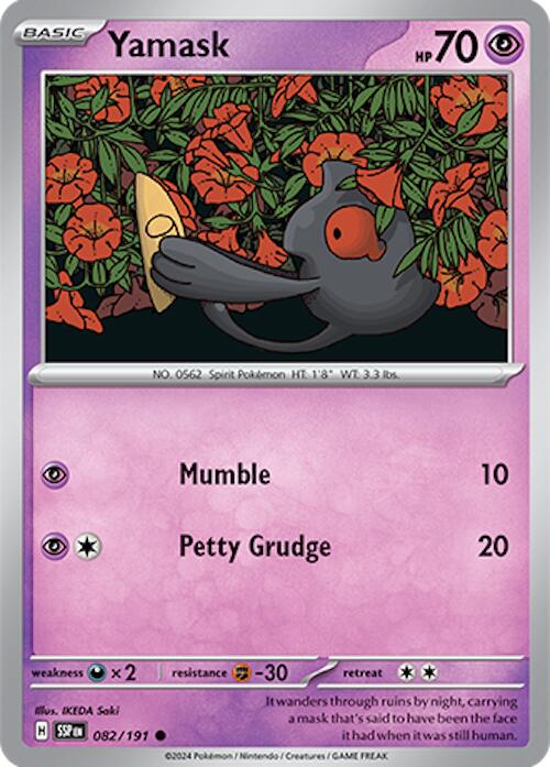 Yamask (082/191) [Scarlet & Violet: Surging Sparks] | Good Games Cannington