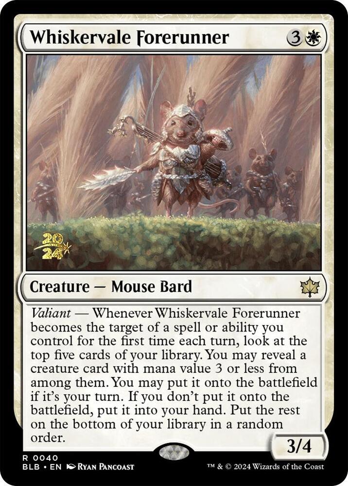 Whiskervale Forerunner 40s/160 (Prerelease Cards)  - Foil | Good Games Cannington