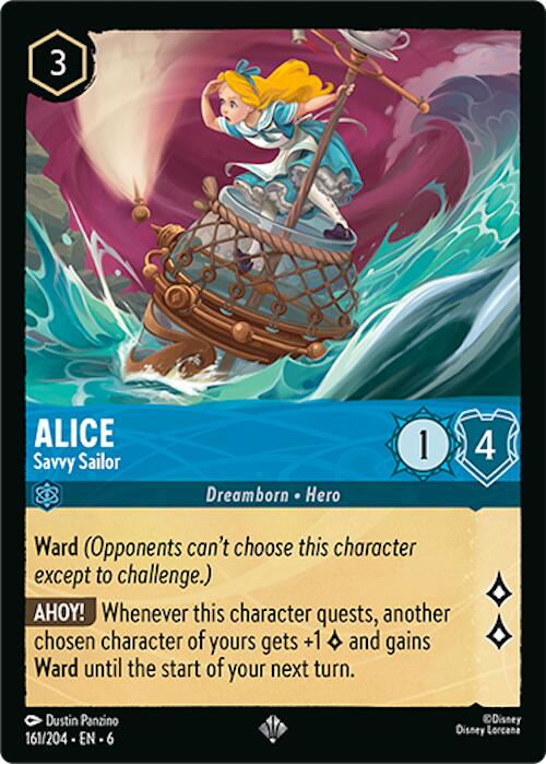 Alice - Savvy Sailor (161/204) [Azurite Sea] | Good Games Cannington