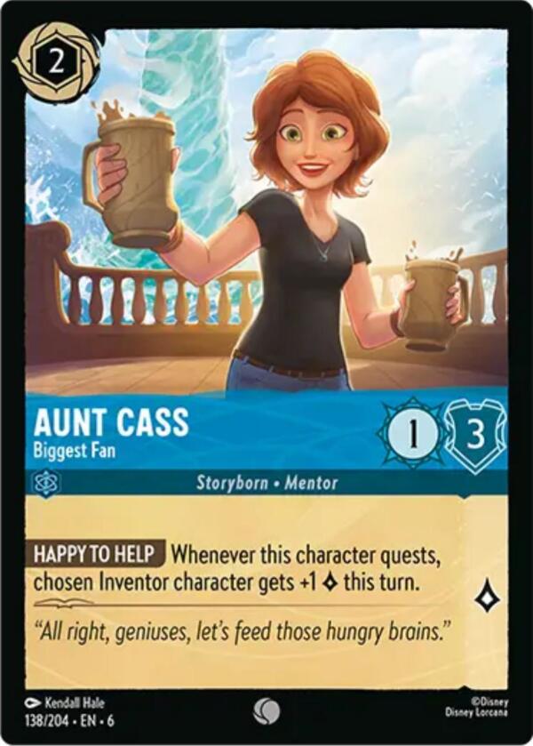 Aunt Cass - Biggest Fan (138/204) [Azurite Sea] | Good Games Cannington