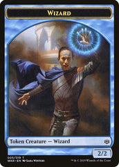 Servo // Wizard Double-Sided Token [Challenger Decks 2020 Tokens] | Good Games Cannington
