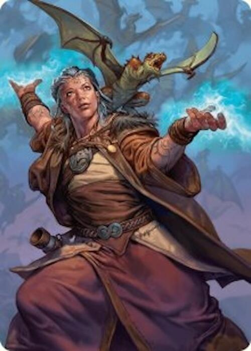 Drake Hatcher 2 Art Card (29/54) [Foundations Art Series] | Good Games Cannington