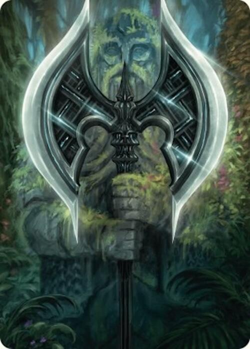 Leyline Axe Art Card (49/54) [Foundations Art Series] | Good Games Cannington