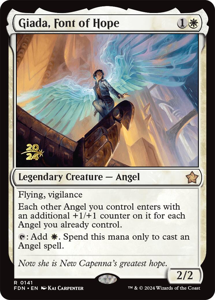 Giada, Font of Hope [Foundations Prerelease Promos] | Good Games Cannington