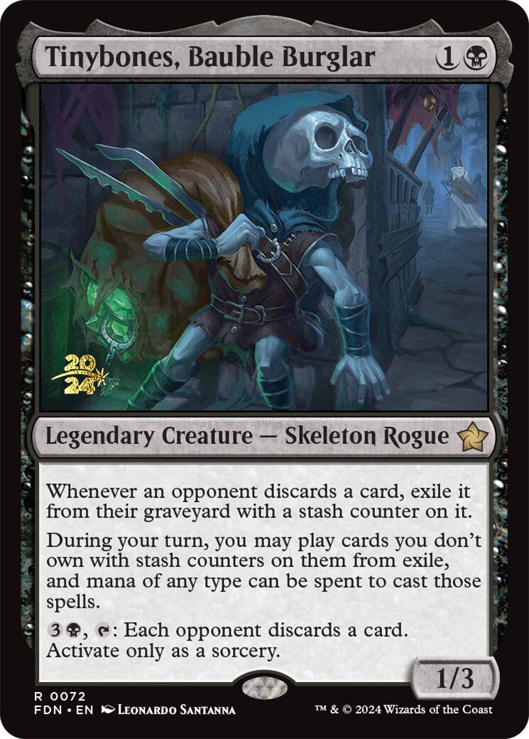 Tinybones, Bauble Burglar [Foundations Prerelease Promos] | Good Games Cannington