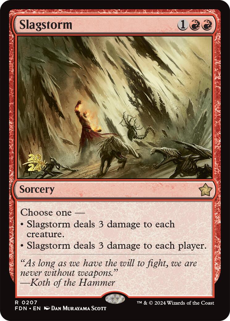 Slagstorm [Foundations Prerelease Promos] | Good Games Cannington