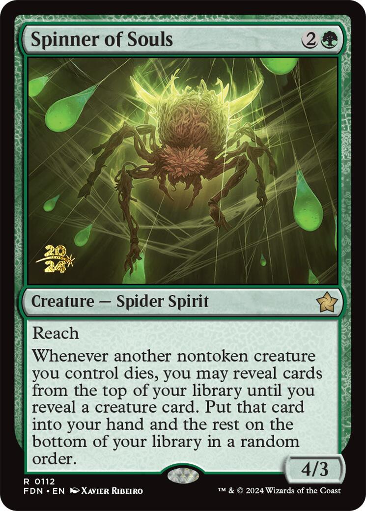 Spinner of Souls [Foundations Prerelease Promos] | Good Games Cannington